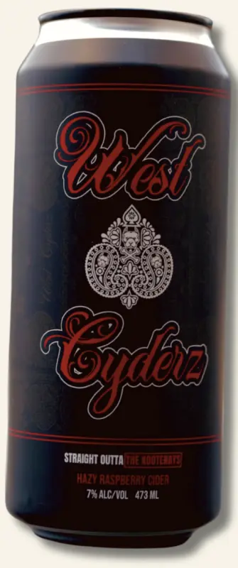 West Cyderz Hazy Raspberry Cider