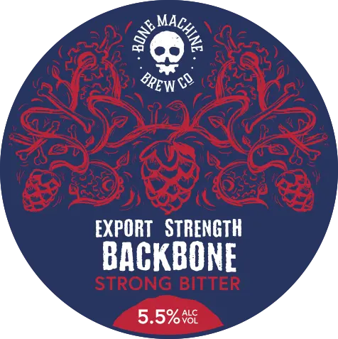 Bone Machine Brew Co Backbone Export Strength
