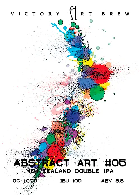 Victory Art Brew Abstract Art #05