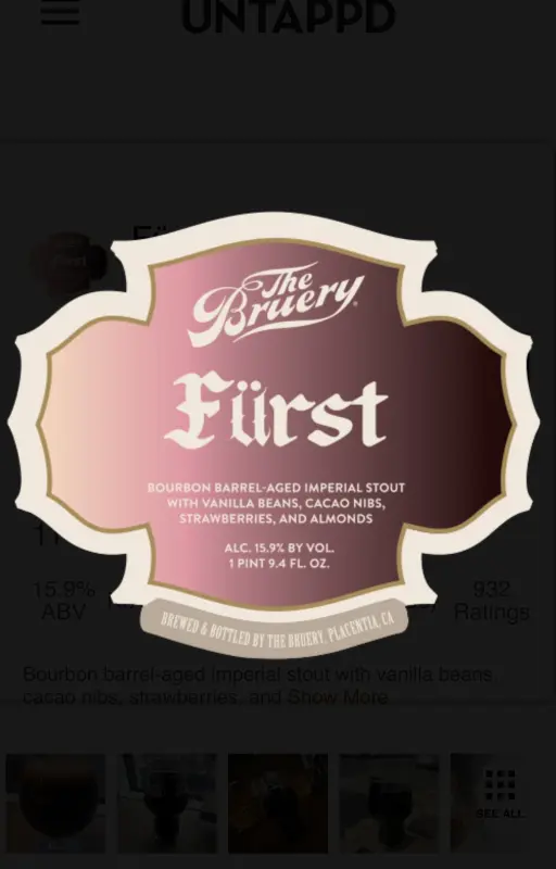 The Bruery Fürst (2024)