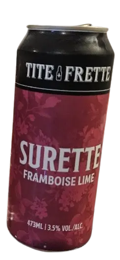 Tite Frette - Bières & Compagnie Surette Framboise Lime