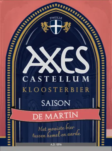 Axes Castellum Kloosterbier Saison De Martin