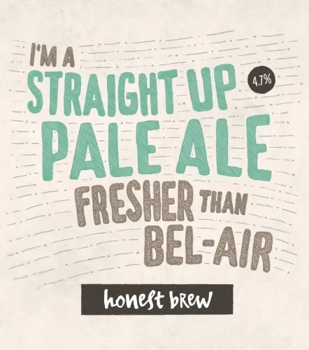 Honest Brew Straight Up Pale Ale