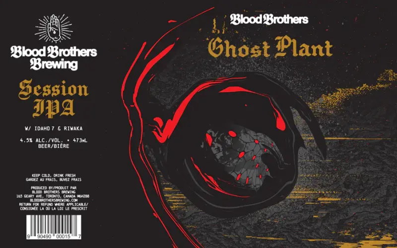 Blood Brothers Brewing Ghost Plant