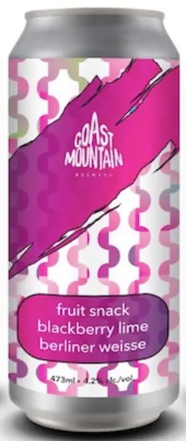 Coast Mountain Brewing Fruit Snack