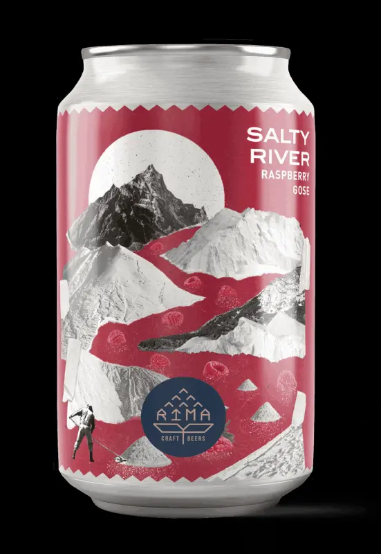 Cerveja Artesanal Rima Salty River Raspberry