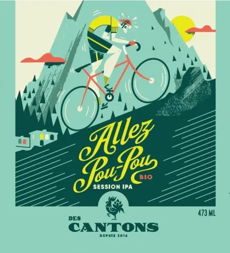 Des Cantons - Microbrasserie Allez Pou-Pou Bio