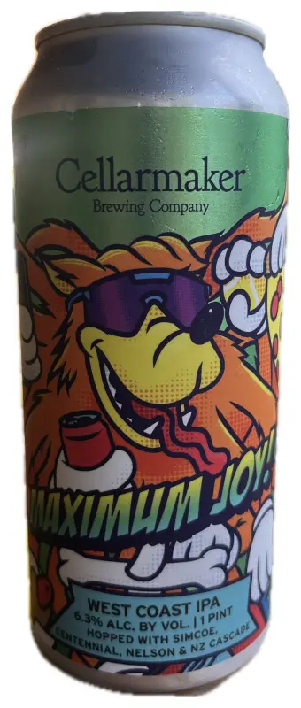 Cellarmaker Brewing Company Maximum Joy!
