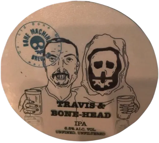 Bone Machine Brew Co Travis & Bonehead