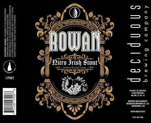 Deciduous Brewing Company Rowan
