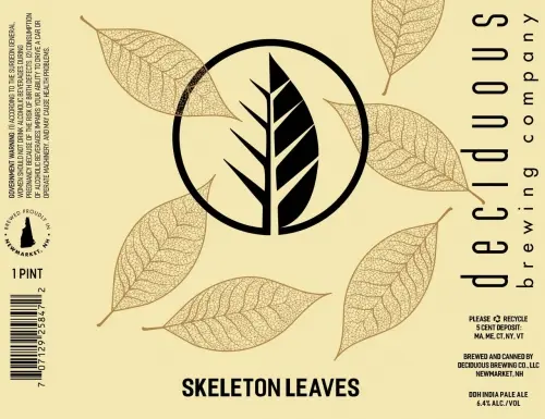 Deciduous Brewing Company Skeleton Leaves