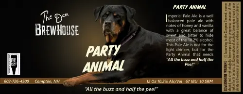Dam Brewhouse Party Animal