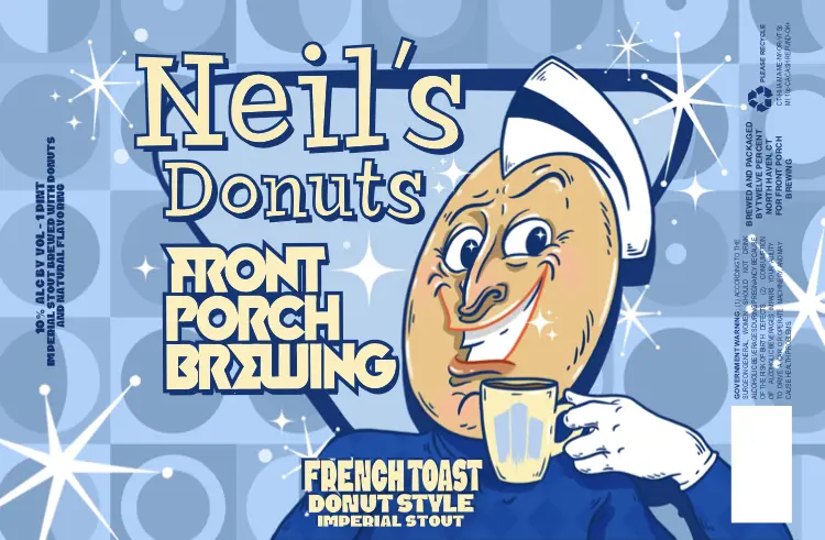 Front Porch Brewing Neil's Donuts: French Toast