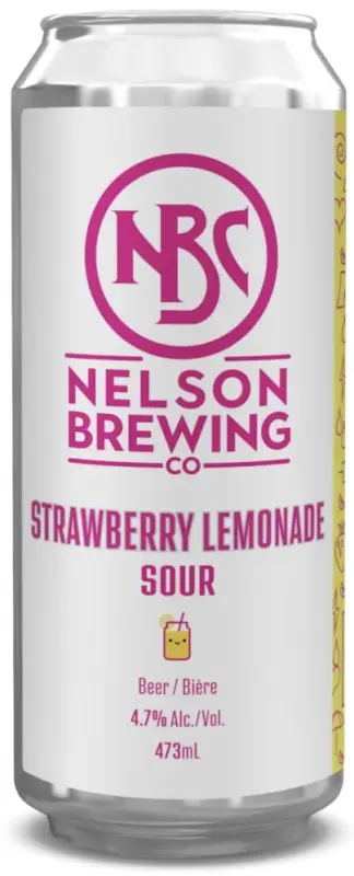 Nelson Brewing Company Strawberry Lemonade Sour