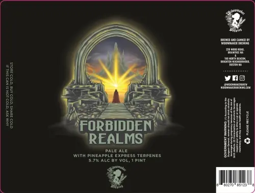 Widowmaker Brewing Forbidden Realms