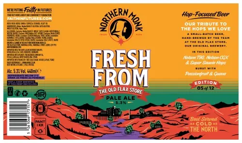Northern Monk Brew Co. Fresh From The Old Flax Store Pale Ale 05