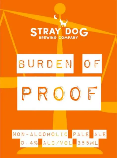 Stray Dog Brewing Co. Burden Of Proof Pale Ale