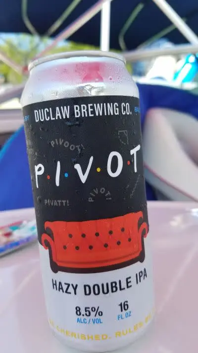 DuClaw Brewing Company Pivot Hazy Double IPA