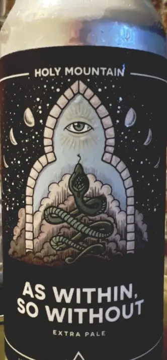Holy Mountain Brewing Company As Within, So Without - Strata