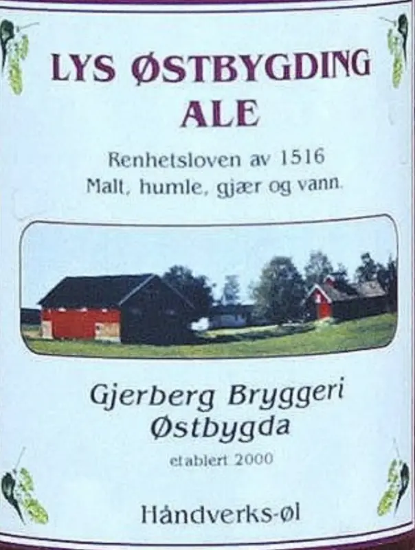 Gjerberg Bryggeri Lys Østbygding