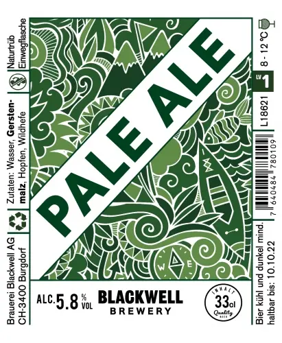 Blackwell Brewery Pale Ale (2020-)