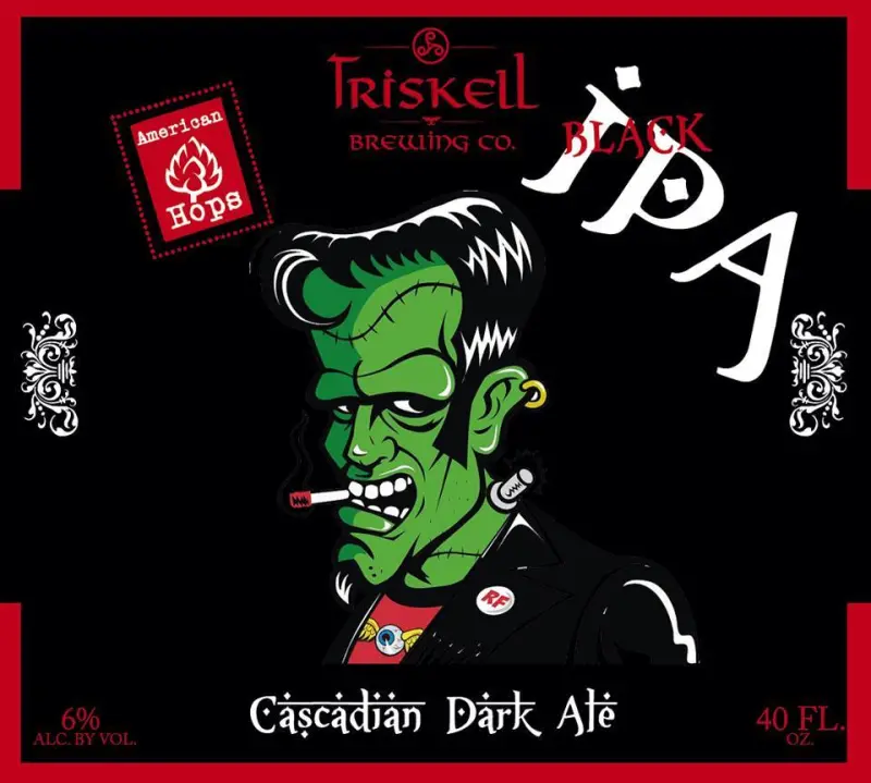 Cerveza Artesanal Triskell Black IPA