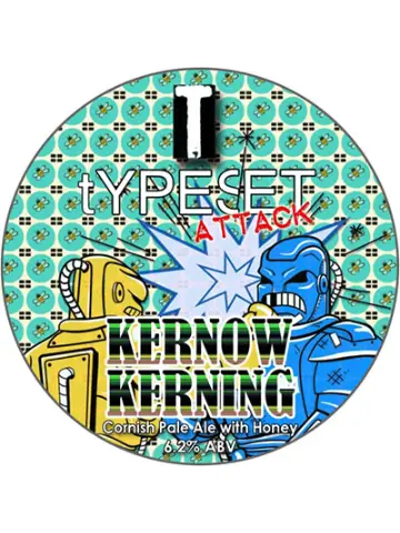 Typeset Attack Kernow Kerning