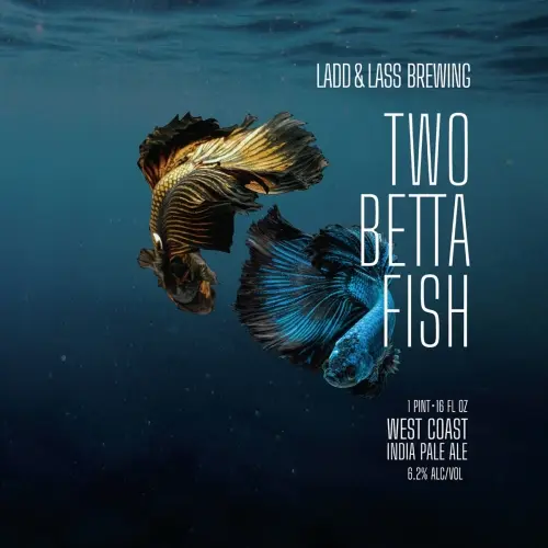 Ladd & Lass Brewing Two Betta Fish