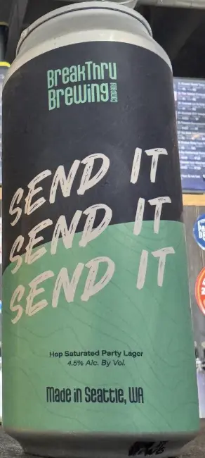 BreakThru Brewing Company Send It!