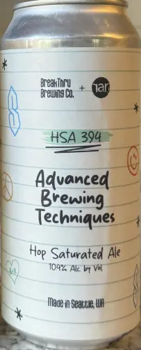 BreakThru Brewing Company HSA 394 - Advanced Brewing Techniques