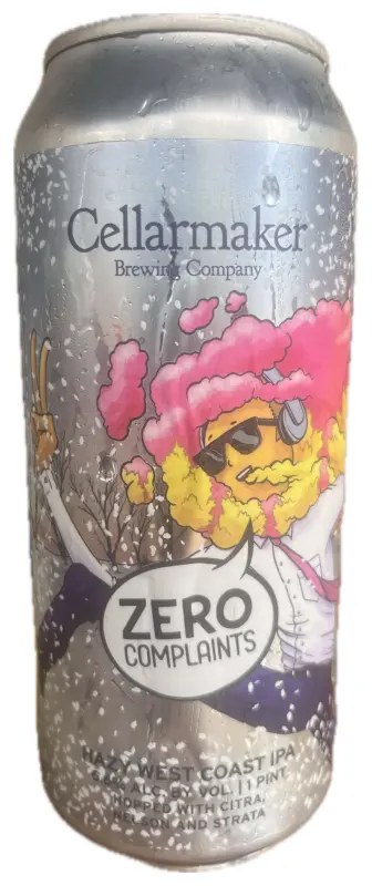 Cellarmaker Brewing Company Zero Complaints