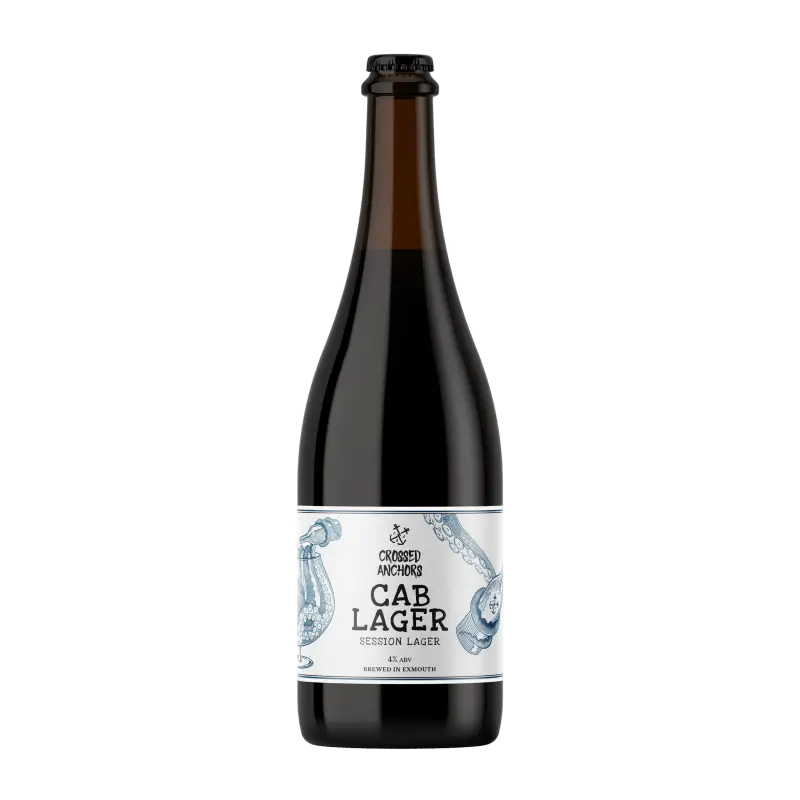 Crossed Anchors Brewery CAB Lager