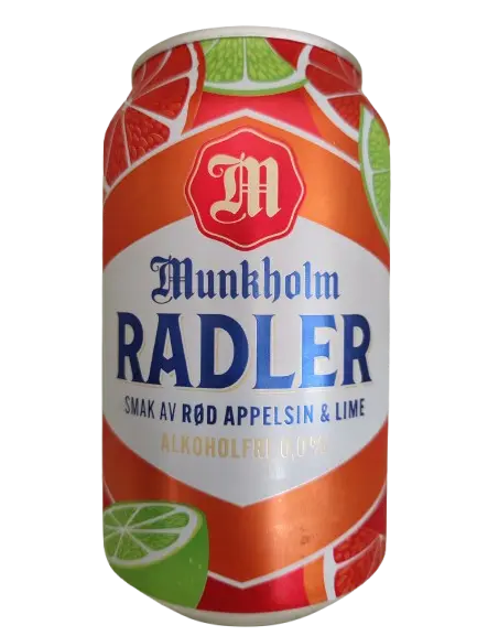 Ringnes AS Munkholm Radler Rød Appelsin & Lime