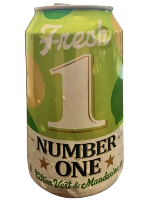 Grande Brasserie de Nouvelle-Calédonie SA Number One Citron Vert & Mandarine