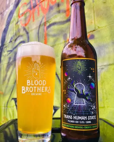 Blood Brothers Brewing Trans Human State - Mandarina Bavaria