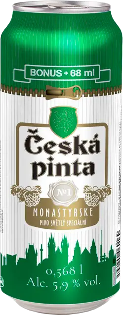 Česká pinta pivovar Česká Pinta Monastyrske