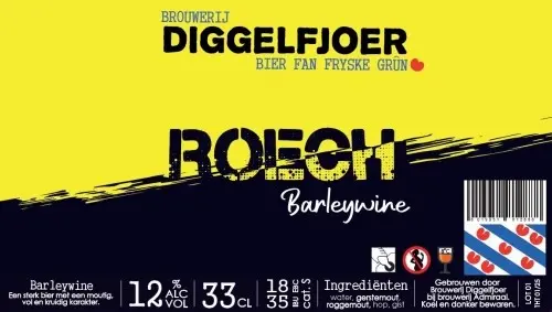 Brouwerij Diggelfjoer Roech Barleywine