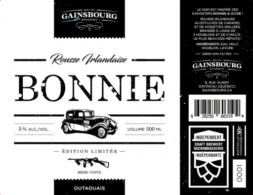 Chelsea & Co. Microbrasserie Bonnie Parker