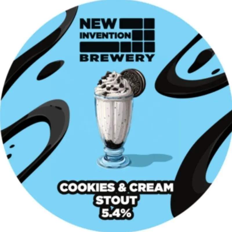 New Invention Brewery Cookies & Cream Stout