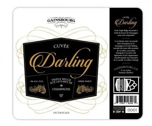 Chelsea & Co. Microbrasserie Cuvée Darling