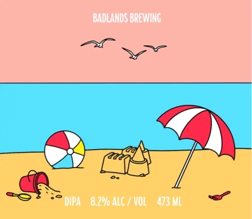 Badlands Brewing Company June DIPA (2025)