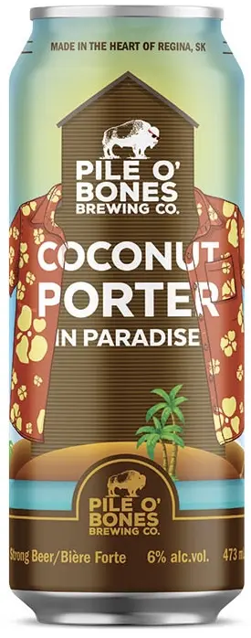 Pile O' Bones Brewing Company Coconut Porter In Paradise