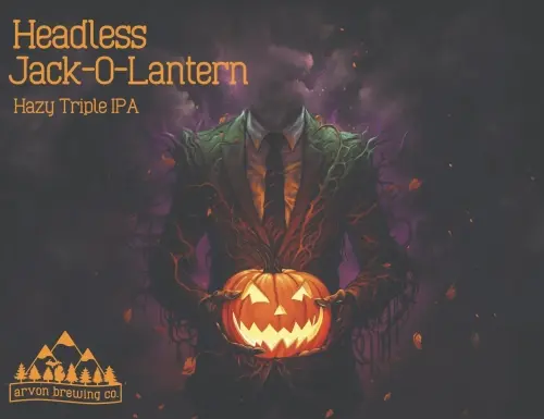 Arvon Brewing Co. Headless Jack-O-Lantern