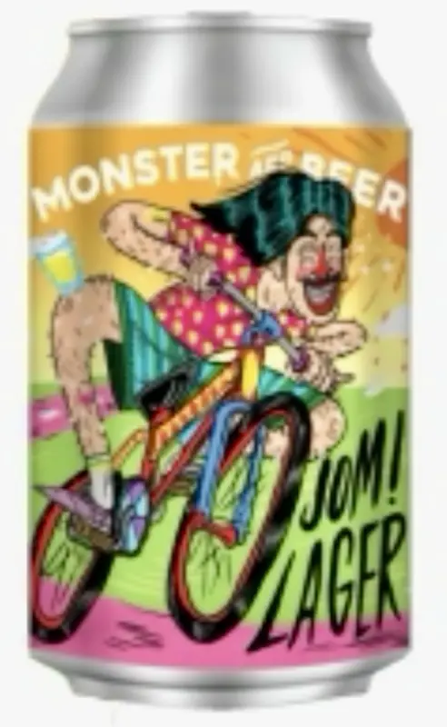 Monster and Beer Jom! Lager