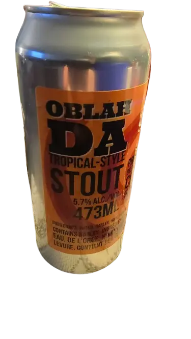 Rurban Brewing Oblah Da Tropical Stout