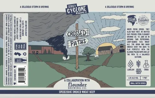 Jersey Cyclone Brewing Company Crossed Paths