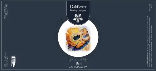 Oakflower Brewing Company Burl