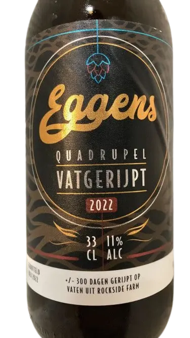 Eggens Quadrupel - Vatgerijpt 2022: Rockside Farm