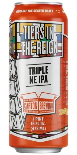Carton Brewing Tiers In the Reign