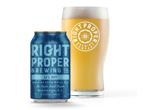 Right Proper Brewing Company Li'l Wit